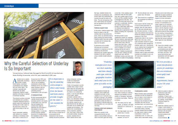 Roofing Today 84 Sept19_underlay article